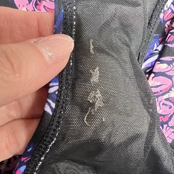 Torrid 5X 1 Piece Swimsuit Push Up Demi Slim Fix Padded Underwire Pineapple - Picture 14 of 15